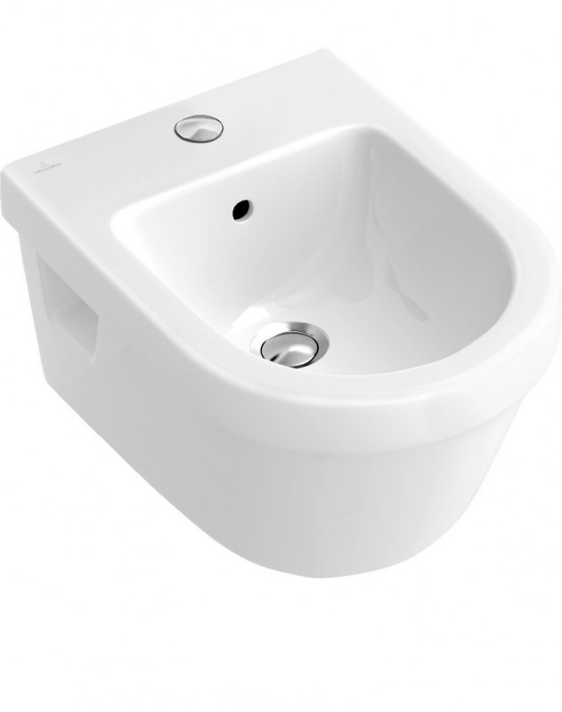 Біде підвісне Villeroy & Boch колекція Omnia Architectura 53х37х41 з переливом 54840001
