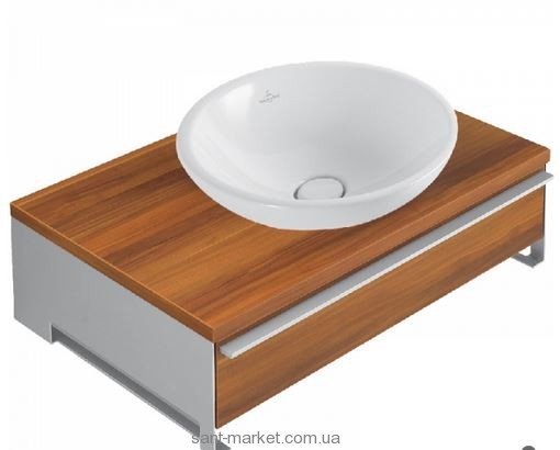 Тумба под раковину Villeroy&Boch Shape подвесная 75x50х23 коричневая A677EHEH