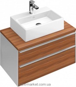 Тумба під раковину Villeroy & Boch Shape підвісна 75x50х41 коричнева C522EHEH
