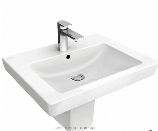 Раковина для ванной подвесная Villeroy&Boch коллекция Subway 2.0 белая 71136701