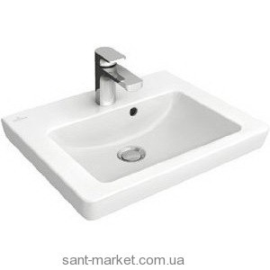 Раковина для ванной на тумбу Villeroy&Boch коллекция Subway 2.0 белая 7315F501
