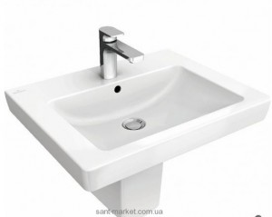 Раковина для ванної підвісна Villeroy & Boch колекція Subway 2.0 біла 71136201