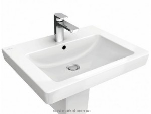 Раковина для ванной подвесная Villeroy&Boch коллекция Subway 2.0 белая 71135501