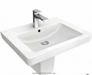 Раковина для ванной подвесная Villeroy&Boch коллекция Subway 2.0 белая 71136101