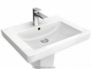 Раковина для ванной подвесная Villeroy&Boch коллекция Subway 2.0 белая 71135601