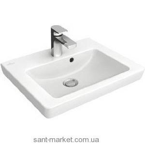 Раковина для ванної на тумбу Villeroy & Boch колекція Subway 2.0 біла 7315F501
