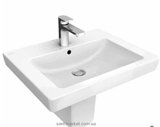 Раковина для ванной подвесная Villeroy&Boch коллекция Subway 2.0 белая 71136201