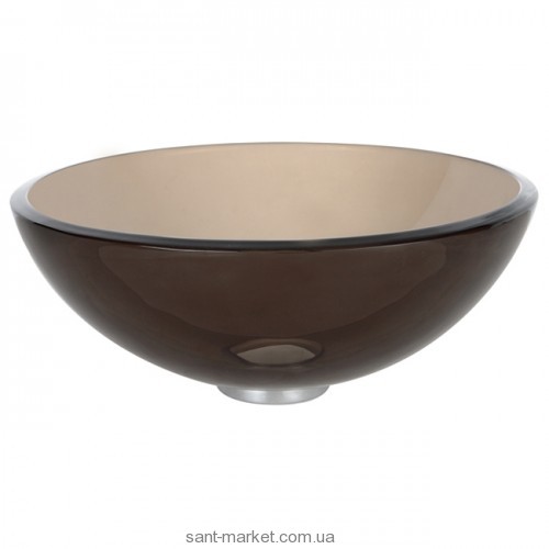 Раковина для ванної накладна Kraus коричнева GV-103-14-12mm