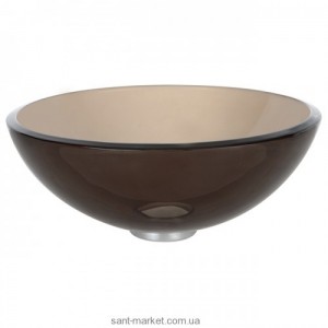 Раковина для ванної накладна Kraus коричнева GV-103-14-12mm