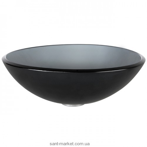 Раковина для ванной накладная Kraus черная GV-104FR-12mm