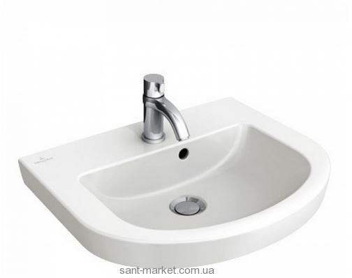 Раковина для ванной на тумбу Villeroy&Boch коллекция Subway 2.0 белая 73165G01