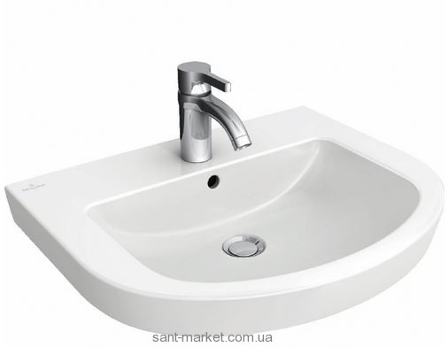 Раковина для ванної підвісна Villeroy & Boch колекція Subway 2.0 біла 71146H01