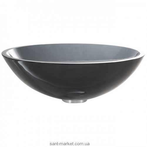 Раковина для ванної накладна Kraus чорна GV-104-12mm