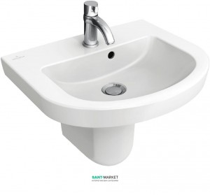 Раковина для ванної підвісна Villeroy & Boch колекція Subway 2.0 біла 71146001