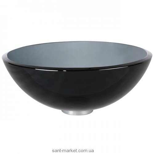 Раковина для ванної накладна Kraus чорна GV-104-14-12mm