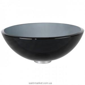Раковина для ванної накладна Kraus чорна GV-104-14-12mm