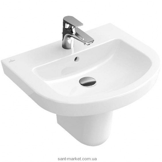 Раковина для ванной подвесная Villeroy&Boch коллекция Subway 2.0 белая 71145701