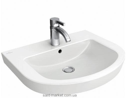 Раковина для ванной подвесная Villeroy&Boch коллекция Subway 2.0 белая 71146J01