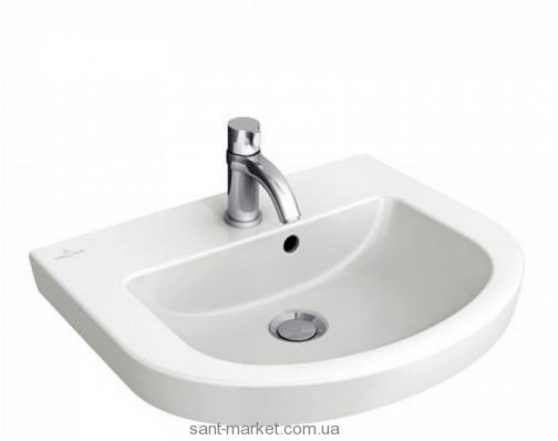 Раковина для ванной на тумбу Villeroy&Boch коллекция Subway 2.0 белая 73165G01