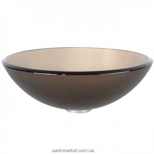 Раковина для ванной накладная Kraus коричневая GV-103FR-12mm