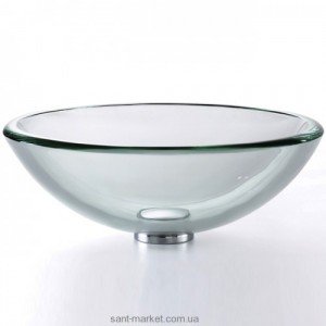 Раковина для ванної накладна Kraus прозора GV-101-19mm