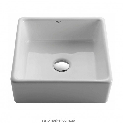 Раковина для ванной накладная Kraus белая KCV-120