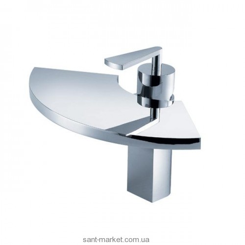 Смеситель для раковины однорычажный каскадный Kraus коллекция Fantasia хром KEF-14801