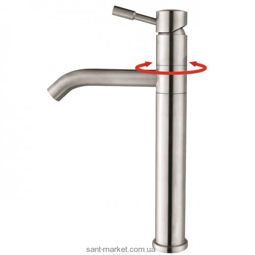Змішувач для раковини одноважеля високий Kraus колекція Aldo хром KVF-2180
