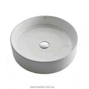 Раковина для ванной накладная Kraus белая KCV-140
