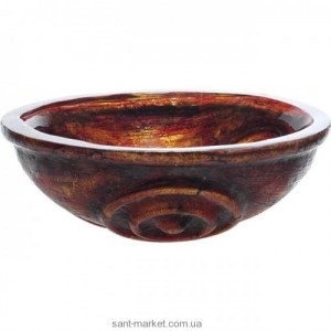 Раковина для ванной накладная Kraus коричневая GV-630-19mm