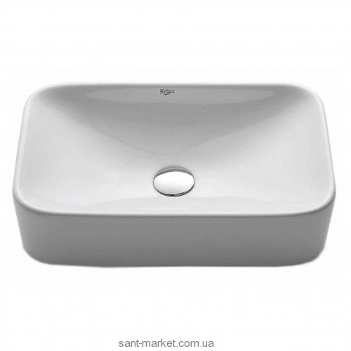 Раковина для ванной накладная Kraus белая KCV-122
