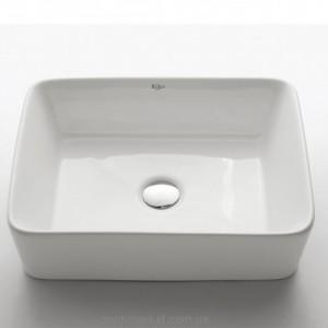 Раковина для ванной накладная Kraus белая KCV-121