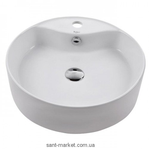 Раковина для ванной накладная Kraus белая KCV-142
