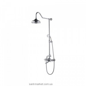 Душова система Kraus Apollo з душовою стійкою і змішувачем хром KEF-16055CH