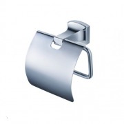 Держатель туалетной бумаги Kraus Fortis с крышкой латунь хром KEA-13326CH