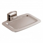 Мыльница для ванной Kraus Fortis с настенным держателем латунь сатин KEA-13305BN