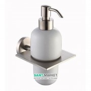 Диспенсер для рідкого мила Kraus Imperium з настінним тримачем сатин KEA-12261BN