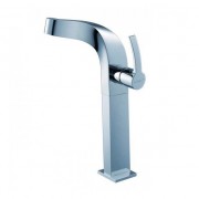 Смеситель для раковины Kraus Typhon однорычажный высокий латунь хром KEF-15100CH