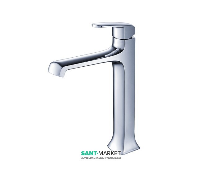 Змішувач для раковини Kraus Decorum змішувач високий латунь хром KEF-15200CH