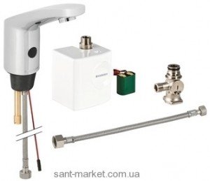 Смеситель для раковины электронный сенсорный Geberit коллекция HyTronic хром 116.365.21.1