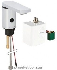 Смеситель для раковины электронный сенсорный Geberit коллекция HyTronic хром 116.335.21.1