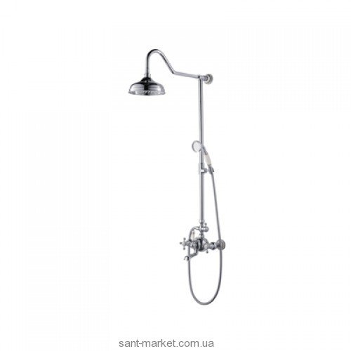 Душова система Kraus Apollo з душовою стійкою і змішувачем хром KEF-16055CH