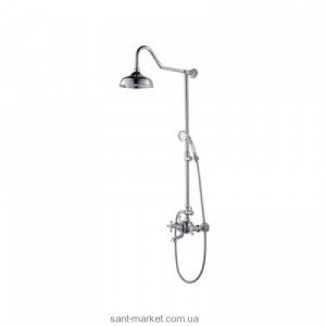 Душевая система Kraus Apollo с душевой стойкой и смесителем хром KEF-16055CH