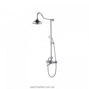 Душевая система Kraus Apollo с душевой стойкой и смесителем хром KEF-16055CH