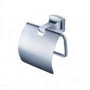 Держатель туалетной бумаги Kraus Fortis с крышкой латунь хром KEA-13326CH