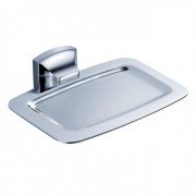 Мильниця для ванною Kraus Fortis з настінним тримачем латунь хром KEA-13305CH