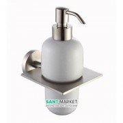 Диспенсер для жидкого мыла Kraus Imperium с настенным держателем сатин KEA-12261BN