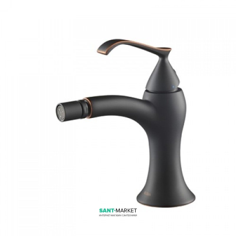  Смеситель для биде Kraus Ventus латунь темный шоколад KEF-15006-ORB