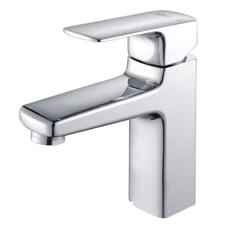 Смеситель для раковины Kraus Virtus однорычажный латунь хром KEF-15501CH