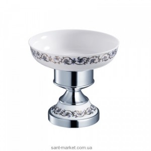 Мильниця для ванною Kraus Apollo кераміка / латунь хром KEA-16507CH